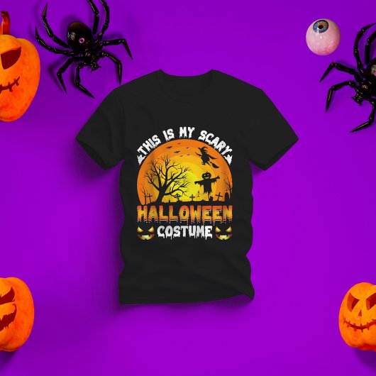 Dit is mijn enge Halloween kostuum T-shirt