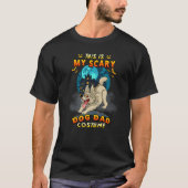 Dit is mijn enge hond Costume Halloween Costum T-shirt (Voorkant)