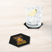 Dit is mijn enge hond mama kostuum kartonnen onderzetters (Insitu)