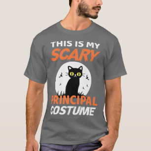 Dit is mijn enge hoofdkostuum voor Halloween f T-shirt