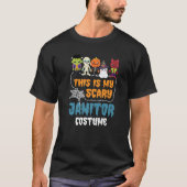 Dit is mijn enge Janitor Costume Halloween T-shirt (Voorkant)