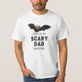 Dit is mijn enge papa kostuum grappige halloween t-shirt (Voorkant)