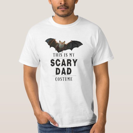 Dit is mijn enge papa kostuum grappige halloween t-shirt (Voorkant)