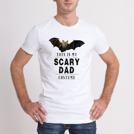 Dit is mijn enge papa kostuum grappige halloween t-shirt