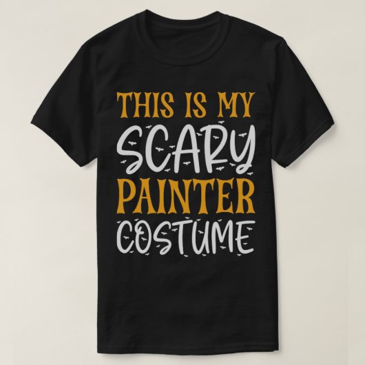 Dit is mijn enge schilderkostuum t-shirt (Design voorkant)