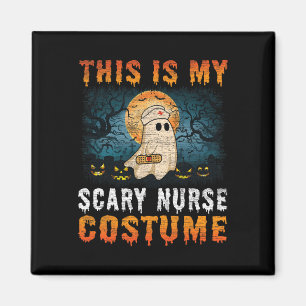 Dit is mijn enge verpleegster kostuum leuk Hallowe Magneet