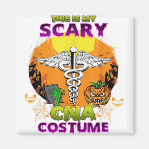 Dit is mijn enge zuster Halloween Costume Magneet