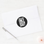Dit is mijn enige groene Saint Patrick Day Ronde Sticker (Envelop)