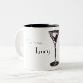 Dit is mijn fancy koffie-mok tweekleurige koffiemok (Voorkant links)