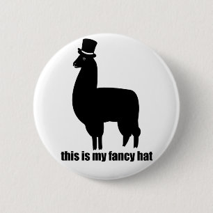 Dit is mijn Fancy Pet Llama Button