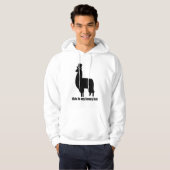 Dit is mijn Fancy Pet Llama Hoodie (Voorkant volledig)