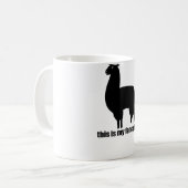Dit is mijn Fancy Pet Llama Mok (Voorkant links)