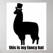 Dit is mijn Fancy Pet Llama Poster (Voorkant)