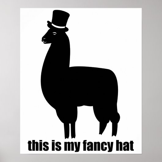 Dit is mijn Fancy Pet Llama Poster (Voorkant)