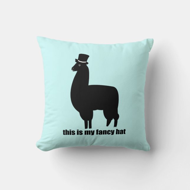 Dit is mijn Fancy Pet Llama Sierkussen (Voorkant)