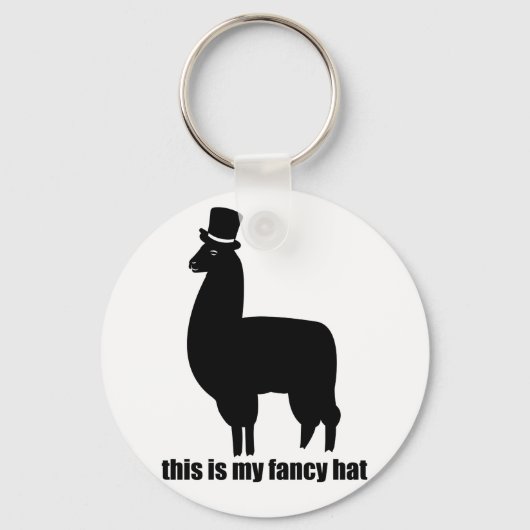 Dit is mijn Fancy Pet Llama Sleutelhanger (Voorkant)
