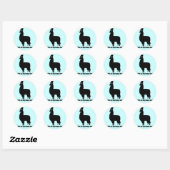 Dit is mijn Fancy Pet Llama Stickers (Vel)