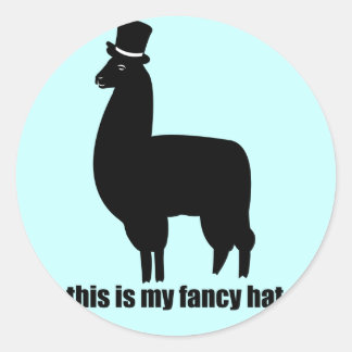 Dit is mijn Fancy Pet Llama Stickers
