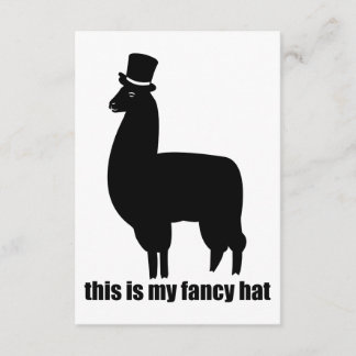 Dit is mijn Fancy Pet Llama-uitvindingen Kaart
