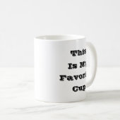 Dit is mijn favoriete beker koffiemok (Voorkant rechts)