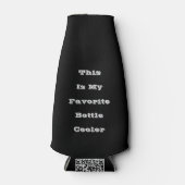 Dit is mijn favoriete flessenkoeler flesjeskoeler (Voorkant)