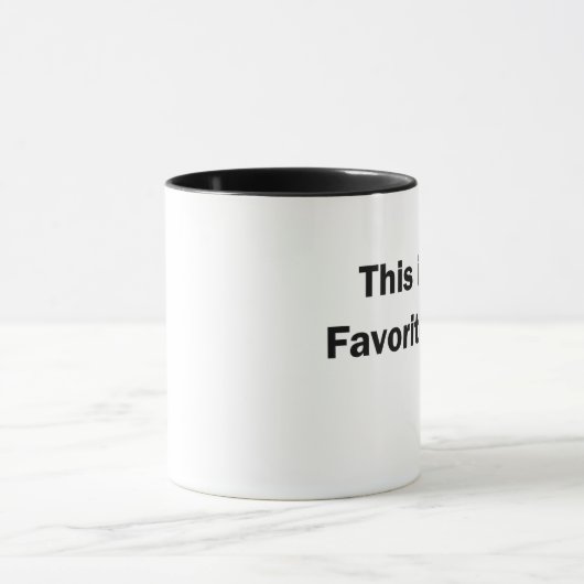 Dit is mijn favoriete mok (Midden)