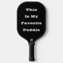 Dit is mijn favoriete pickleball paddle