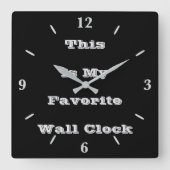 Dit is mijn favoriete wandklok (Voorkant)