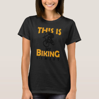 Dit Is Mijn Fietsen Fiets Mountainbike T-shirt