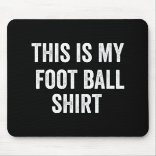 Dit is mijn Football Fun Football voor ventilatore Muismat