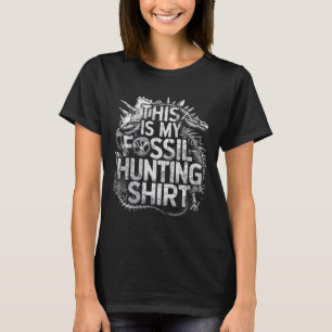 Dit is mijn fossielenjacht-Shirt Funny Paleontolog T-shirt