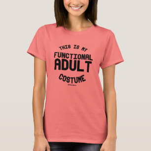 Dit is mijn functionele volwassenenkostuum t-shirt