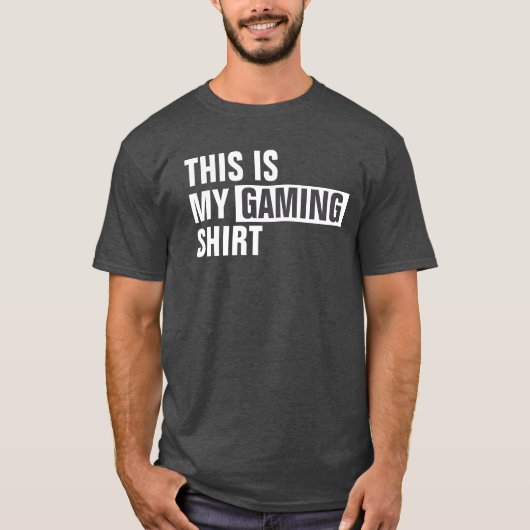 Dit is mijn gaming shirt (Voorkant)