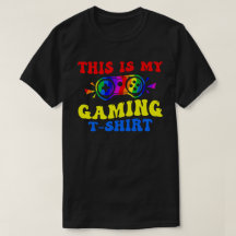 Dit is mijn gaming Shirt - kleurrijke grappige gam