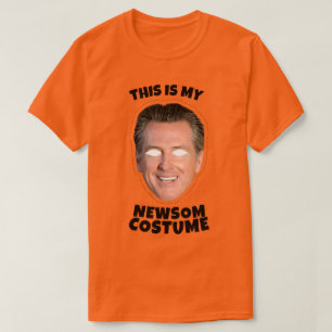 Dit is mijn Gavin Newsom kostuum T-shirt