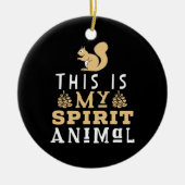 Dit is mijn geest keramisch ornament (Voorkant)