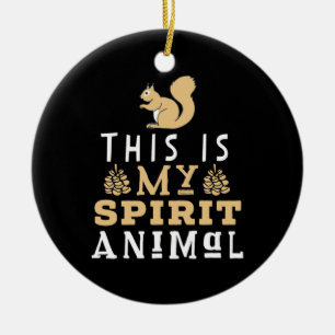 Dit is mijn geest keramisch ornament