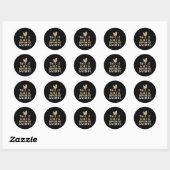 Dit is mijn geest ronde sticker (Vel)