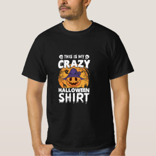 Dit is mijn gekke Halloween Shirt - Funny Hallowee