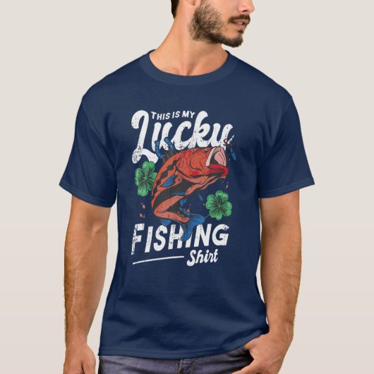 Dit is mijn geluk Gevist T-shirt (Voorkant)