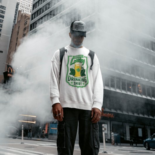 Dit is mijn gelukkig drink shirt St. Patrick's Day