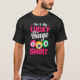 Dit is mijn gelukkige bingo speler oma t-shirt