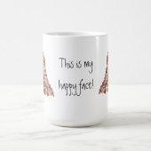 Dit is mijn gelukkige gezicht! Grumpy Owl Coffee M Koffiemok (Center)