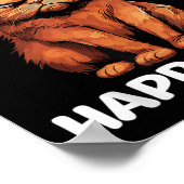 Dit Is Mijn Gelukkige Gezicht Kat  Poster (Hoek)