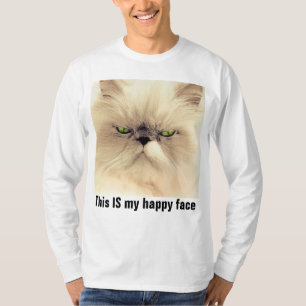 Dit is mijn gelukkige gezicht, PERSIAN Cat T-shirt