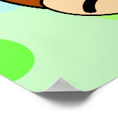 Dit is mijn gelukkige gezicht poster (Hoek)