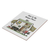 Dit is mijn gelukkige huiskamer tegeltje (Zijkant)