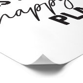 Dit is mijn gelukkige kunst van de plaatsmuur voor poster (Hoek)