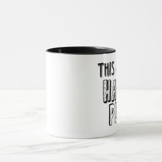 Dit is mijn gelukkige plaats Mok (Midden)