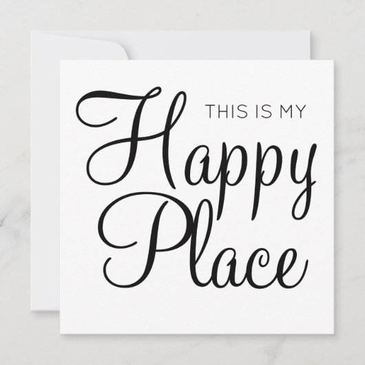 Dit is mijn gelukkige plek (Voorkant)